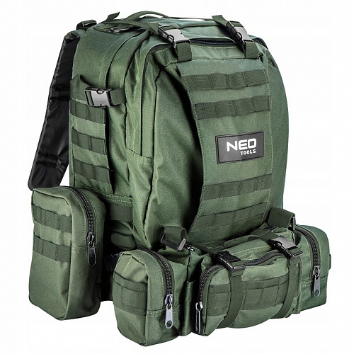 Рюкзак туриста NEO Tools 40 л, 3 съёмные сумки 84-326 Рюкзак туриста NEO Tools 40 л, 3 съёмные сумки 84-326