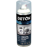 Эмаль аэрозольная Deton для бытовой техники Белая DTN-A07299