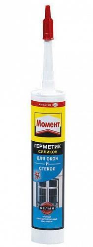 Герметик силиконовый для окон и стекол белый 280мл Henkel 611648 Герметик силиконовый для окон и стекол белый 280мл Henkel 611648