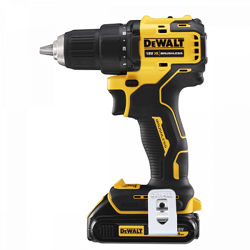 Шуруповерт аккумуляторный DeWalt DCD 708 S2T 18V Li-Ion Б/Щ DCD708S2T-QW