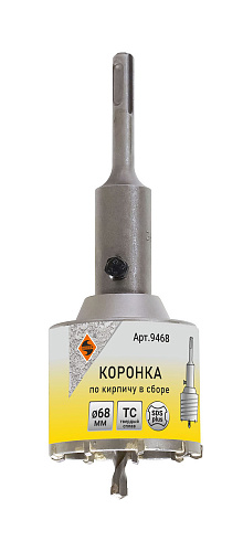 Коронка SDS + для кирпича в сборе 68x50 ТС Энкор 9468