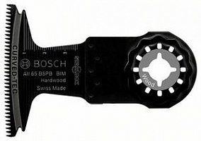 Полотно пильное погружное AIZ 65 BSB for HardWood для инструмента Multi-Cutter (65х40 мм) Bosch 2608662017
