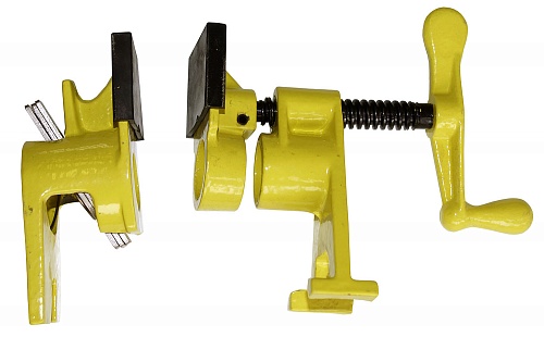 Струбцина трубная 3/4"; на ножках Энкор 20069