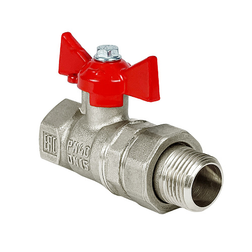 Кран шаровой VALFEX 1/2" FM с н.гайк.баб.STANDART ГОСТ VF.227.NB1.012.N/P59 Кран шаровой VALFEX 1/2" FM с н.гайк.баб.STANDART ГОСТ VF.227.NB1.012.N/P59