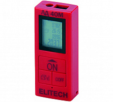 Дальномер Elitech 40м ЛД 40-ЗЕЛ