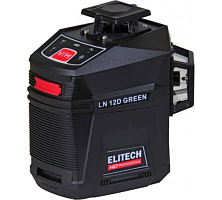 Нивелир лазерный Elitech LN 12D GREEN HD