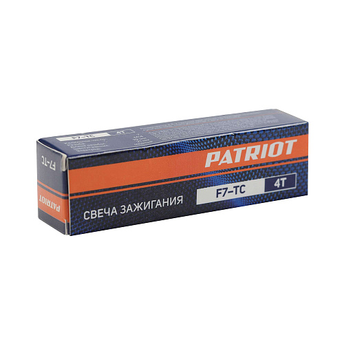 Свеча зажигания PATRIOT F7TC для 4-х такт.дв. 841102220