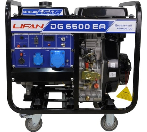 Генератор дизельный Lifan DG6500EA эл. стартер Генератор дизельный Lifan DG6500EA эл. стартер