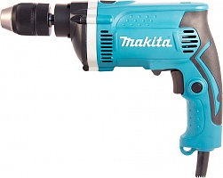 Дрель ударная Makita HP 1631 KX2 кейс + набор сверл