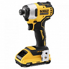Гайковерт аккумуляторный DeWalt 1/4' DCF809D2T-QW Б/Щ