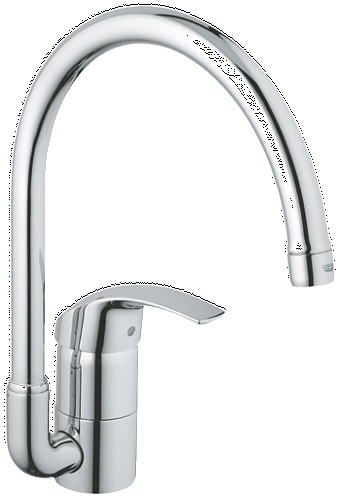 Смеситель "EUROSMART" для мойки высокий излив Grohe 32 542 001