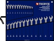 Набор ключей комбинированный 25 предметов в сумке THORVIK 052049