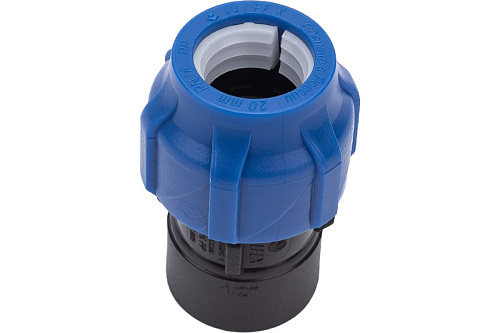 Муфта ПНД VALFEX 20х 1/2" ВР (45/225) 121001220012 Муфта ПНД VALFEX 20х 1/2" ВР (45/225) 121001220012