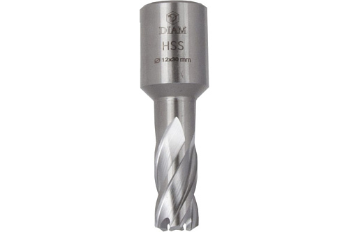 Фреза HSS 12x30мм Weldon 19мм Extra Line Diam 320281 Фреза HSS 12x30мм Weldon 19мм Extra Line Diam 320281