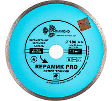 Круг алмазный Trio-Diamond ф180х1.5х6х25,4 Керамик PRO 370182