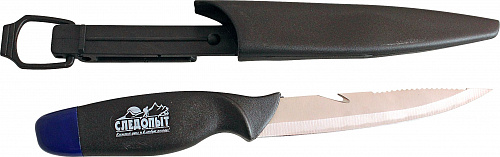 Нож туриста 13,5см в чехле нетонущий Следопыт PF-PK-02