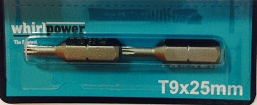 Вставка TORX Т 9 25мм Whirl Power 2717025094