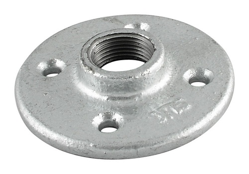 Фланец 11/4" Platinum чугун с 4 отверстиями GEBO 329-7V Фланец 11/4" Platinum чугун с 4 отверстиями GEBO 329-7V