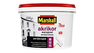 Краска В/Э-ФАС "Marshall" "Akrikor" bs BW 1л