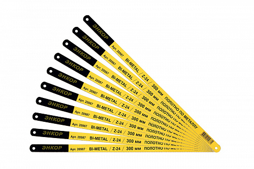 Полотно по металлу 300 мм z24 Bi-Metal Энкор 20987