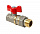 Кран шаровой VALFEX 1" FM с накидной гайкой бабочка PN 40 (8/32) VF.227.NB1.100