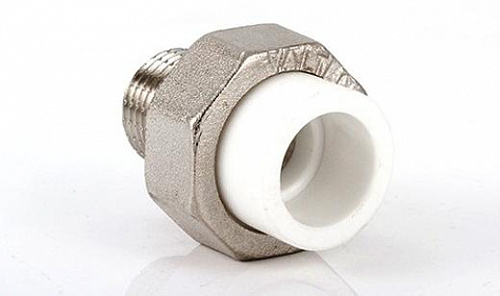 Муфта разъемная PPR ф 40мм х 11/4" НР белая Valfex 127-0229/10156032 Муфта разъемная PPR ф 40мм х 11/4" НР белая Valfex 127-0229/10156032