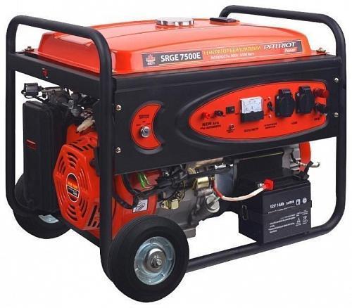 Генератор бензиновый Patriot SRGE 7500Е (474102890) Генератор бензиновый Patriot SRGE 7500Е (474102890)