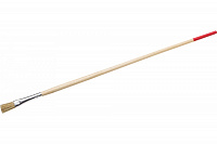 Кисть художественная круглая тонкая STAYER, светлая натуральная щетина, деревянная ручка, №6х8мм 0124-06