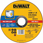 Круг отрезной DeWalt ф230х1,9х22 для металла 1/25 DT43909-QZ