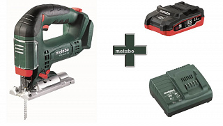 Лобзик аккумуляторный Metabo STAB 18LTX 100 1х4,0 Ач + ЗУ ASC55 T03350