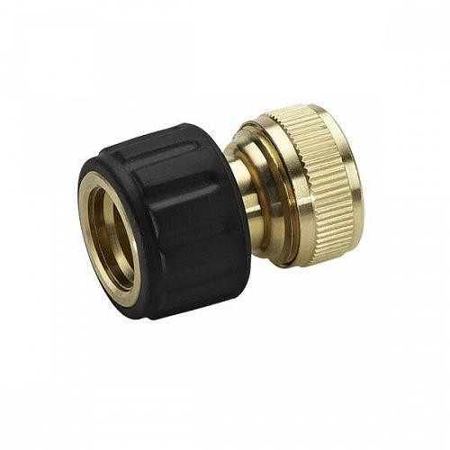 Коннектор латунный 3/4" с аквастопом Karcher 2.645-018 Коннектор латунный 3/4" с аквастопом Karcher 2.645-018