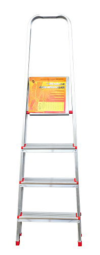 Стремянка алюминиевая "Энкор" 4 ступени