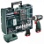 Шуруповерт аккумуляторный Metabo PowerMaxx BS Basic Set 600080880 Шуруповерт аккумуляторный Metabo PowerMaxx BS Basic Set 600080880
