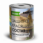 Состав защитно-красящий для дерева быстроcохнущий Орех 0.9л abcFARBEN 4300004720