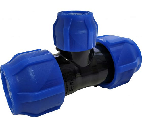 Тройник ПНД VALFEX 32х20х32 (8/40) 1210012322032 Тройник ПНД VALFEX 32х20х32 (8/40) 1210012322032