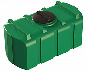 Емкость для воды 300л горизонтальная прямоугольная зеленая Полимер-Групп R 300