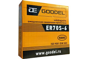 Проволока сварочная Goodel 0,8мм 5кг омедненная Atlantic ER70S-6