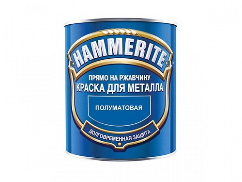 Краска гладкая "Hammerite" т/синяя 0.75л Краска гладкая "Hammerite" т/синяя 0.75л