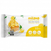 Салфетка влажная для рук GraSS Milana лимонный десерт IT-0577