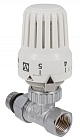 Клапан для термоголовки прямой 1/2" (1/22)+термоголовка Valtec VT.048.N.04