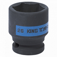 Головка торцевая KING TONY 1/2 26 мм ударная 453526М