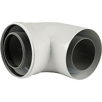 Отвод коаксиальный BAXI 90° 80/125 KHG71408871-