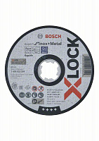 Круг отрезной Bosch ф125х1,0х22 по нержавейке Exp, X-LOCK  1шт/25 2 608 619 264