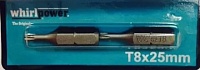 Вставка TORX Т 8 25мм Whirl Power 2717025084