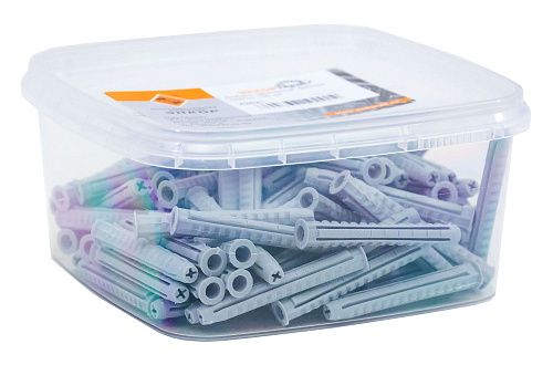 Дюбель распорный  6х50мм нейлон 100 шт