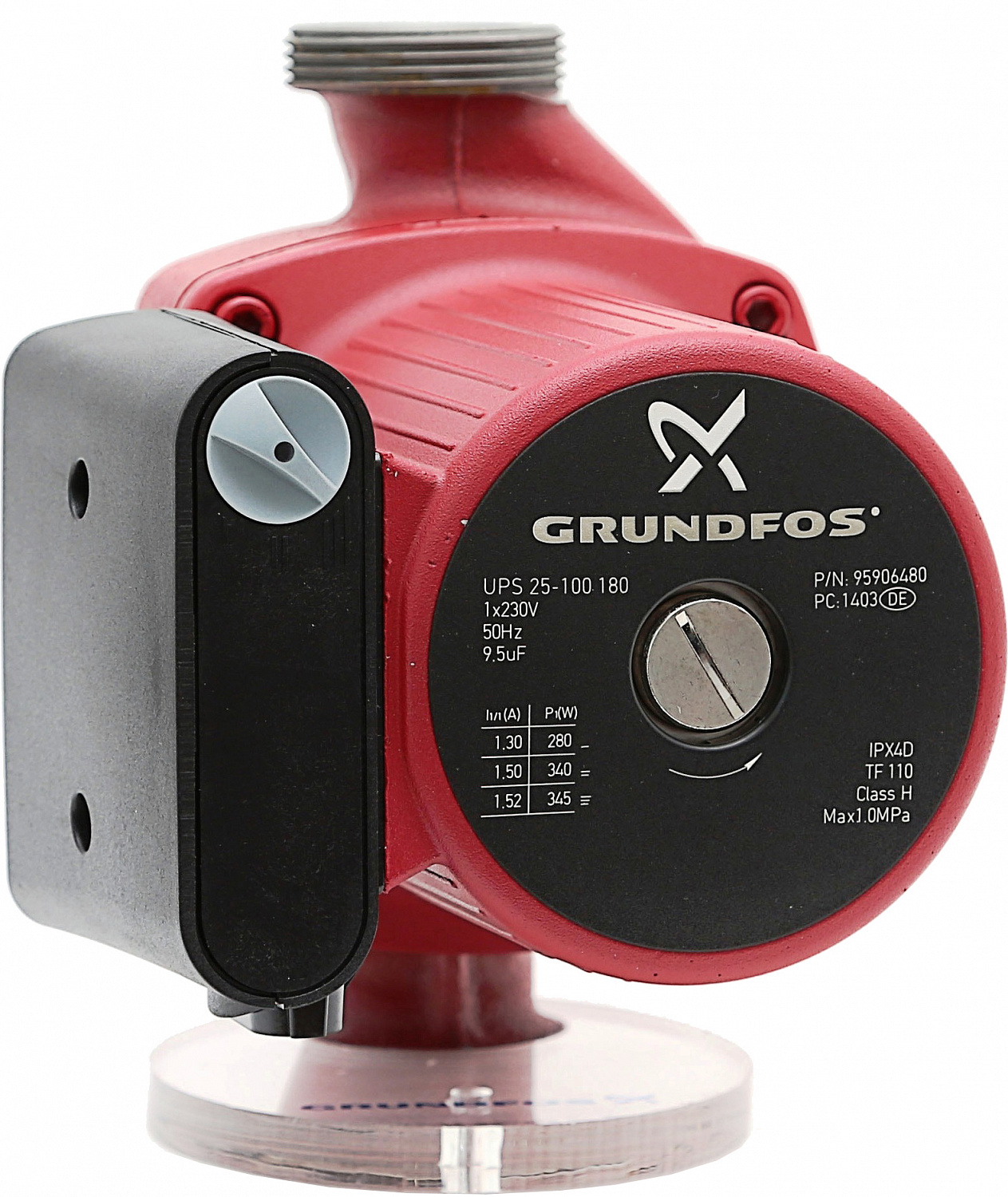 Насос циркуляционный Grundfos UPS 25-100 180мм 1x230В 50Гц 95906480 ...