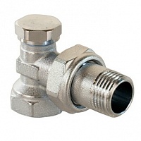 Клапан запорный угловой 1/2" (10/80) VT.019.N.04