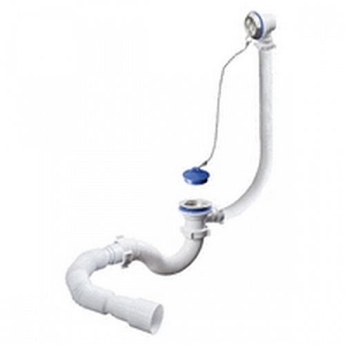 Слив-перелив для ванны 1 1/2х40мм пластик