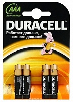 Батарейка AAA Duracell LR03-4BL Basic 4шт 81480363