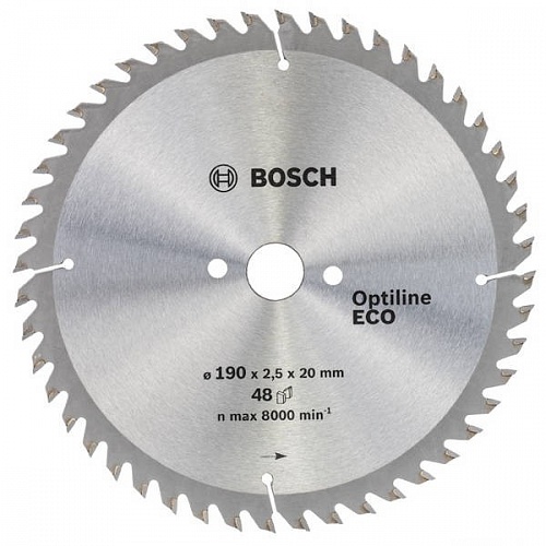 Диск пильный по дереву (150x20/16 z36) BOSCH Optiline Wood Eco 2.608.641.784